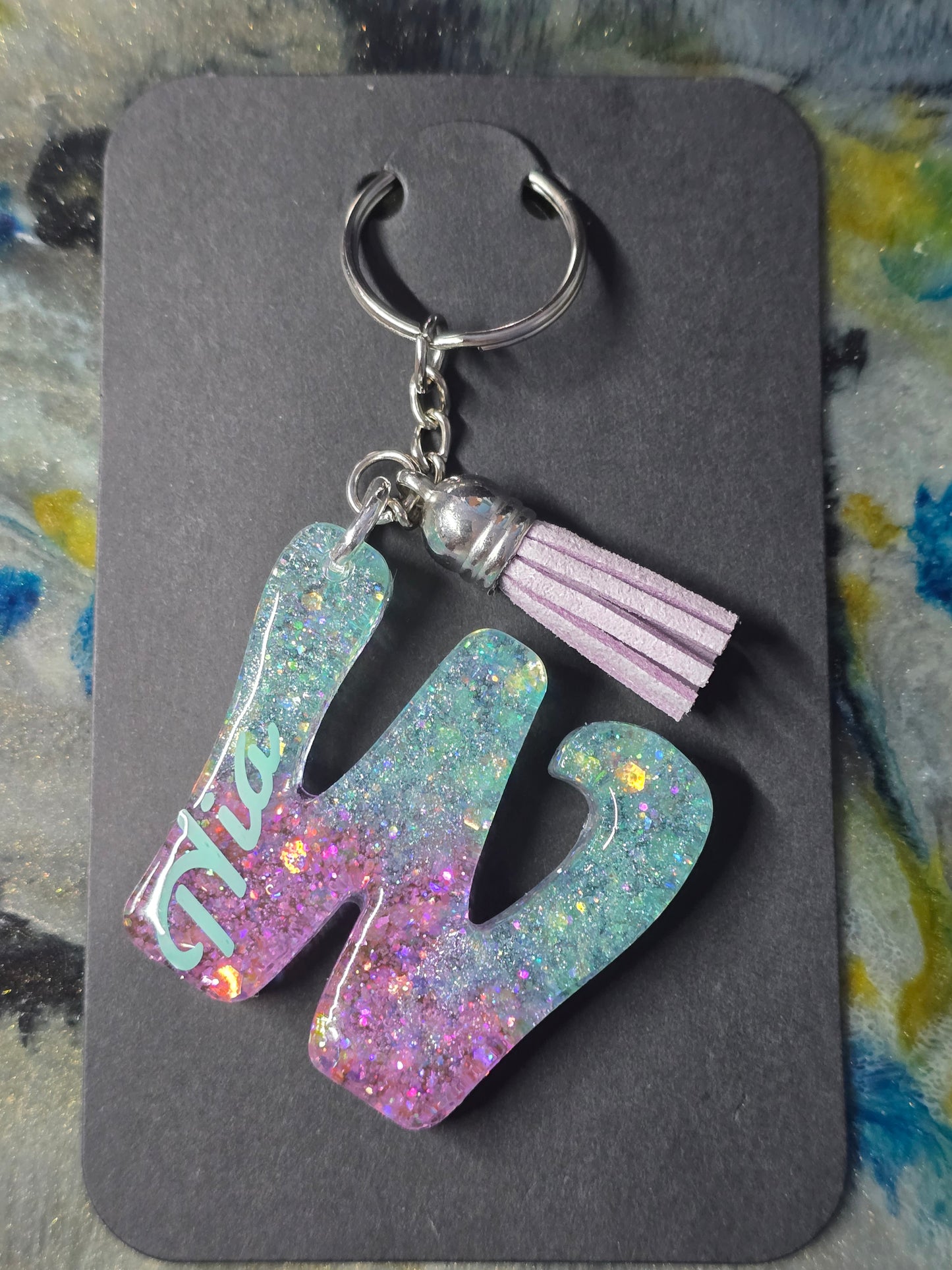 letter key chains