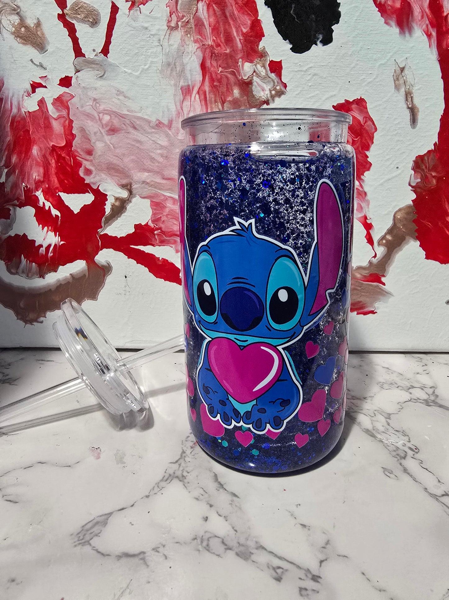 Snow globe tumbler