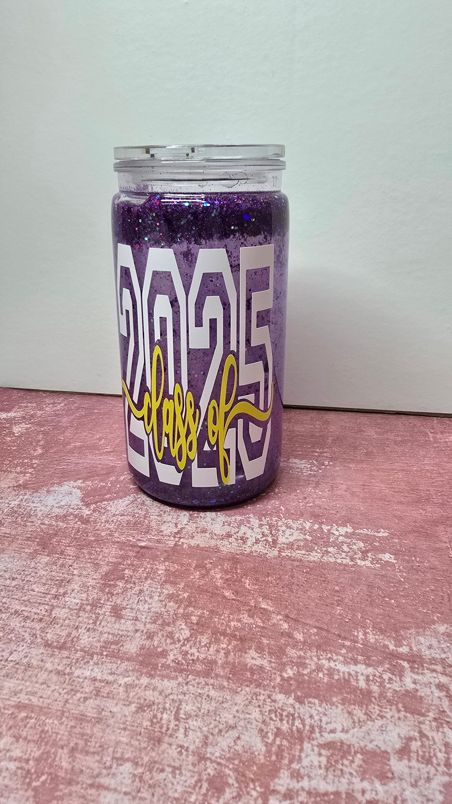 Snow globe tumbler