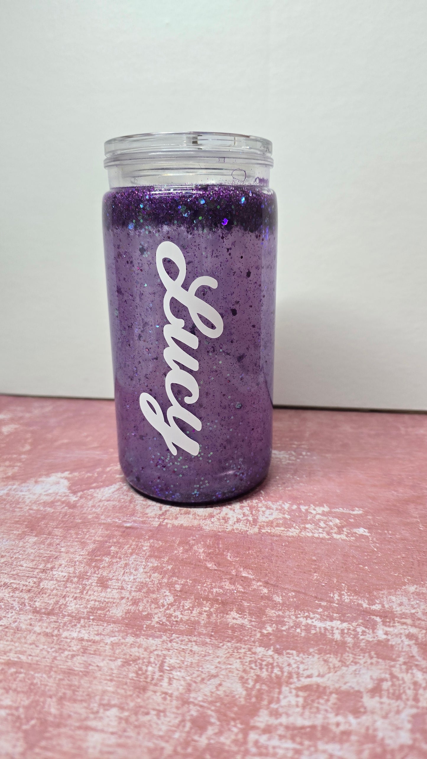 Snow globe tumbler