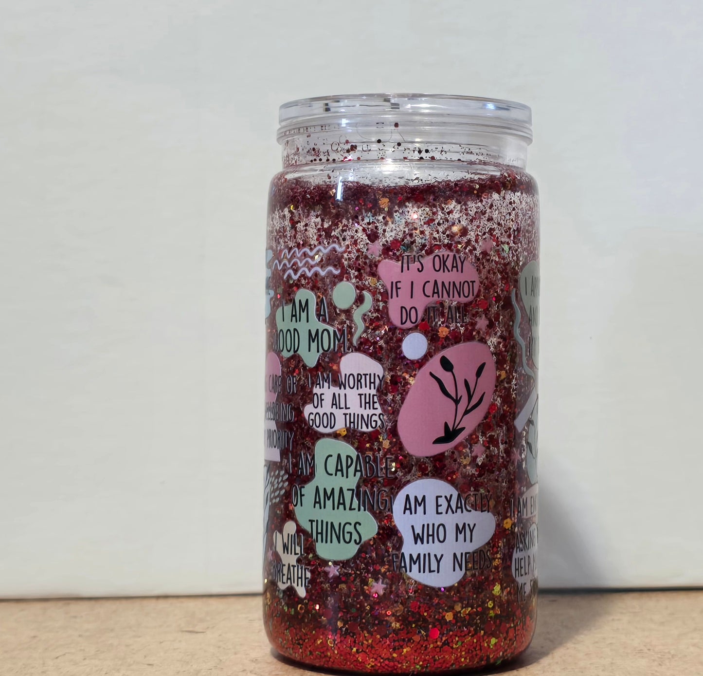 Snow globe tumbler